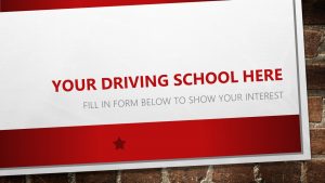 Your driving school here